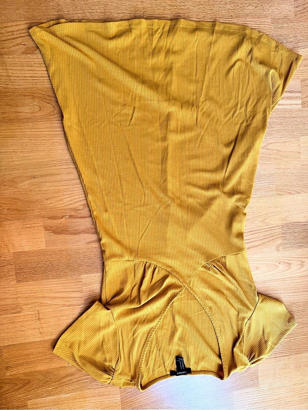 Forever 21 Mini Dress in Yellow Size Small